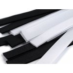 Suchý zip stříhaný 20 cm (1 pár) barva bílá – Hledejceny.cz