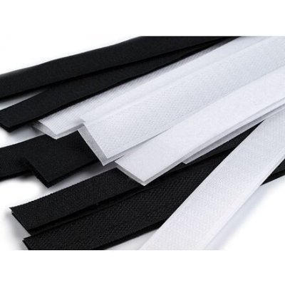 Suchý zip stříhaný 20 cm (1 pár) barva bílá – Hledejceny.cz