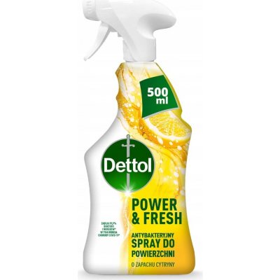 Dettol Citron a Limeta antibakteriální sprej na povrchy 500 ml – HobbyKompas.cz