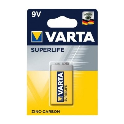 Varta Superlife 9 V 1 ks 961071 – Zboží Mobilmania