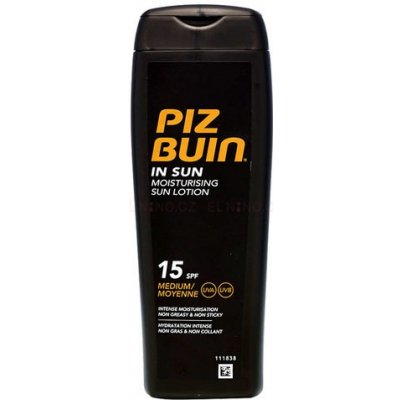 Piz Buin In Sun Moisturising Lotion SPF15 200 ml – Zbozi.Blesk.cz