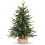 Adal Umělý vánoční stromek 80 cm, smrček Penny s 2D a 3D jehličím v jutovém obalu – Hledejceny.cz