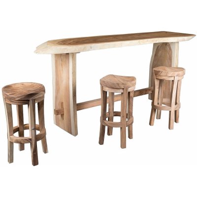 DEOKORK Barový set ze suaru TRUNK – Zboží Mobilmania