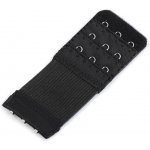 Pro Háčkování Prodloužení podprsenky 40 mm třířadé černé – Zboží Dáma