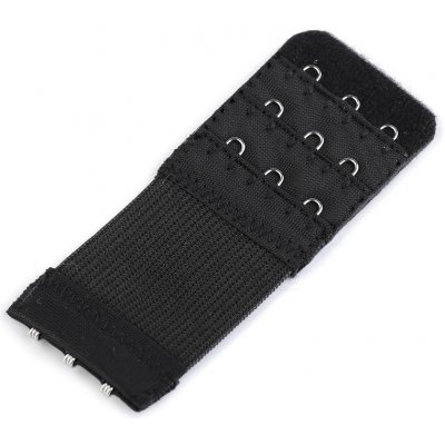 Pro Háčkování Prodloužení podprsenky 40 mm třířadé černé – Zboží Dáma