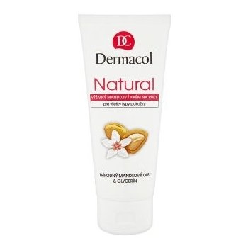 Dermacol Natural Výživný mandlový krém na ruce 100 ml