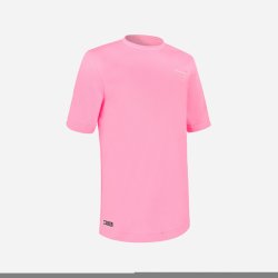 OLAIAN dětské tričko s UV ochranou na surf růžové