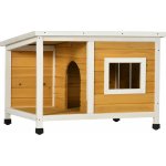 PawHut Bouda pro psa Asika 85,5 x 62 x 60 cm – Sleviste.cz