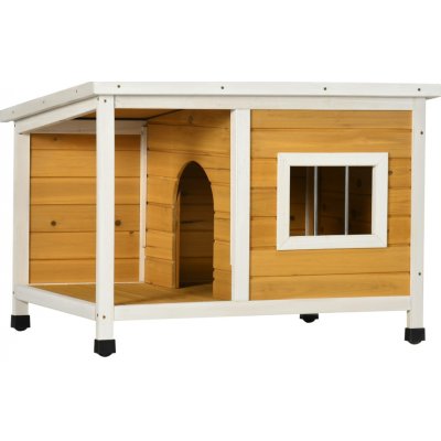 PawHut Bouda pro psa Asika 85,5 x 62 x 60 cm – Sleviste.cz