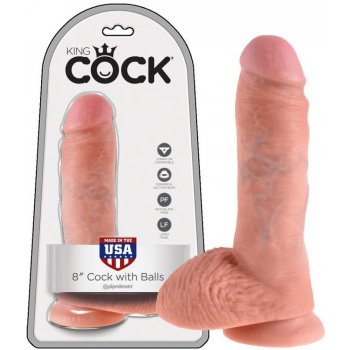 King Cock 8 Inch with Balls