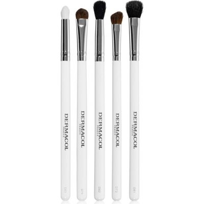 Dermacol Master Brush Eyeshadow Set dámský set kosmetický štětec D81 1 ks + kosmetický štětec D74 1 ks + kosmetický štětec D73 1 ks + kosmetický štětec D83 1 ks + kosmetický štětec D82 1 ks – Hledejceny.cz