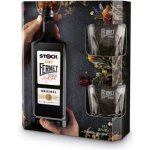 Fernet Stock Original 38% 0,5 l (dárkové balení 2 sklenice) – Hledejceny.cz