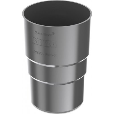 Bryza Spojka svodu Ø 90 mm plast RAL 7021 antracit – HobbyKompas.cz