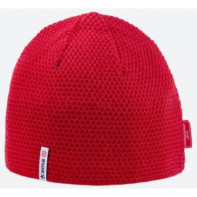 Kama AW62 104 pletená čepice Gore Windstopper červená – Zboží Mobilmania