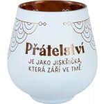 Albi Zrcadlový svícen - Přátelství - modrá – Zboží Dáma