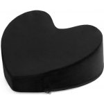 Bedroom Fantasies The Heart Positioning Pillow Black – Zboží Dáma