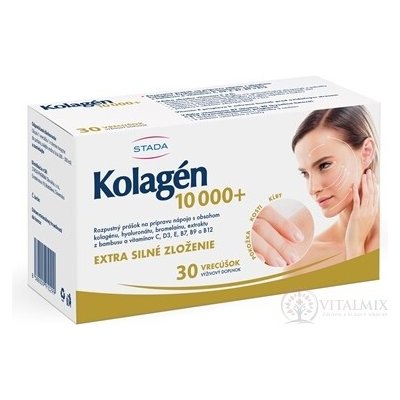 STADA Kolagen 10 000+ prášek pro přípravu nápoje, sáčky 30 ks – Hledejceny.cz
