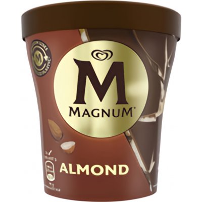 Magnum Almond zmrzlina v kelímku 440 ml – Zboží Dáma