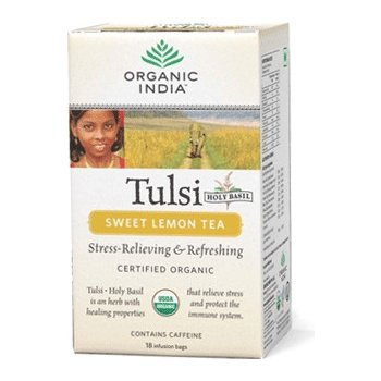 Organic India Tulsi sladký citron čaje 18 x 1.7 g