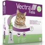 VECTRA Felis Spot On pro kočky 0,6 10 kg 3 x 0,9 ml – HobbyKompas.cz