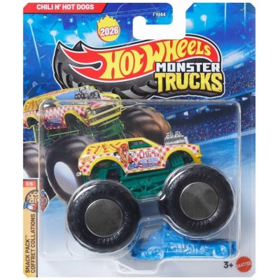 Mattel Hot Wheels Monster Trucks Chili'n Hot Dogs FYJ44 JHY49 – Hledejceny.cz