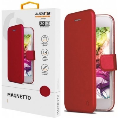 Pouzdro ALIGATOR Magnetto Červené Samsung Galaxy A32 5G – Zboží Mobilmania