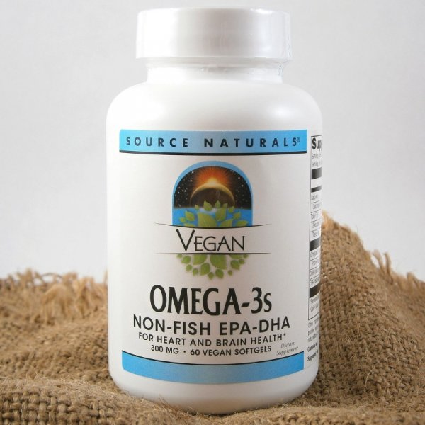 Source Naturals Veganské Omega 3 z mořských řas 300 mg 60 kapslí od 939 Kč  - Heureka.cz