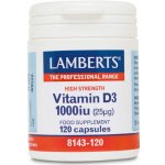 Lamberts Vitamín D3 1000iu 120 tablet – Hledejceny.cz