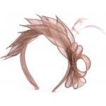 Fascinátor - špinavě růžová – Sleviste.cz