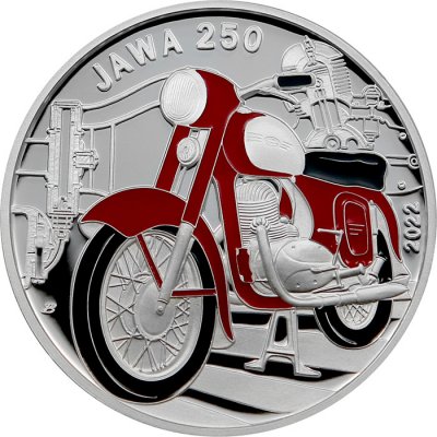ČNB Stříbrná mince 500 Kč Motocykl Jawa 250 PROOF – Hledejceny.cz