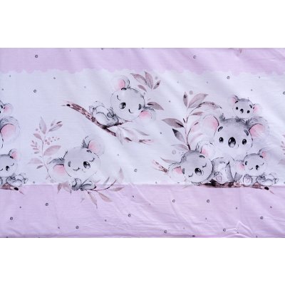 Scarlett povlečení Koala růžové 100 x 135 cm – Zboží Dáma