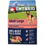 Ontario Adult Large Beef & Rice 2,25 kg – Hledejceny.cz