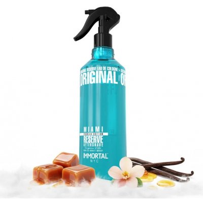 Immortal Reserve Miami Reserve Extrait de Cologne For Special Barbers kolínská ve spreji 400 ml – Hledejceny.cz