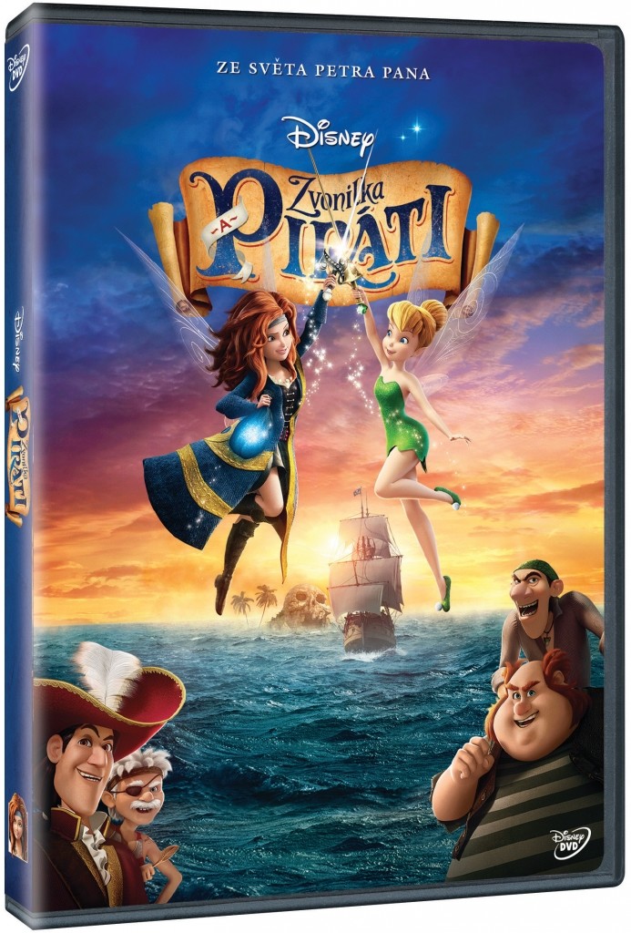 Zvonilka a piráti DVD