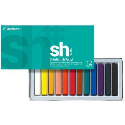 ShinHan Art suchý pastel 12 ks – Zboží Mobilmania