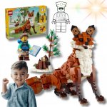 LEGO® Creator 31154 Zvířátka z lesa: Liška obecná – Zboží Živě