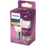 Philips 8718699763473 LED žárovka 1x4,3W E27 470lm 2700K teplá bílá, matná bílá, EyeComfort – Hledejceny.cz