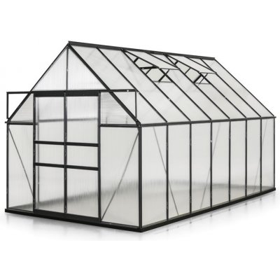 B2B Partner Skleník 240 x 240 x 420 cm černý 915018 – Hledejceny.cz