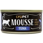 Lyopet cat Tuňákový Mousse 90 g – Sleviste.cz