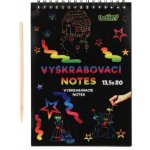 Wiky Škrabací notes duhový 12 listů v sáčku – Hledejceny.cz