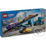 LEGO® City 60408 Kamion pro přepravu aut se sporťáky – Zboží Živě LEGO® City 60408 Kamion pro přepravu aut se sporťáky – Zboží Živě