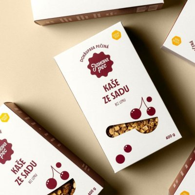 Janova pec Ze sadu pečená kaše 400 g – Zboží Dáma