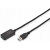 usb kabel Digitus DA-73104 USB 3.0, A/M - A/F, AWG28 24, 5m, černý