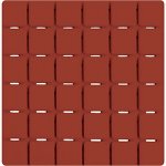 MSV sada 5 ks protiskluzových podložek QUADRO terakotá 13 x 13 cm – Hledejceny.cz