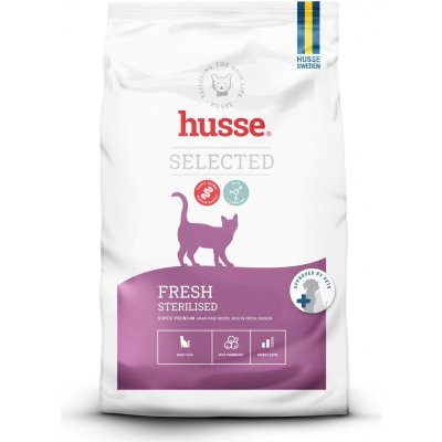 Husse Fresh Sterilised Kompletní krmivo pro kastrované kočky s čerstvým masem 7 kg – Hledejceny.cz