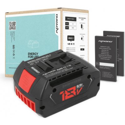 Movano bosch GWS 18V-10 PSC 5000 mAh Li-Ion 18V 5000 mAh - neoriginální – Zboží Dáma