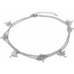 BRUNOshop Dvojitý řetízek na nohu S3020 – Zboží Dáma