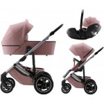 Britax Set Smile 5Z + korba + autosedačka Baby-Safe Pro 2024 Dusty Rose – Sleviste.cz