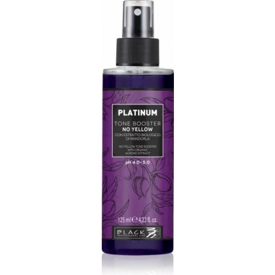 Black Professional Line Line Platinum Absolute No Yellow Booster bezoplachový sprej neutralizující žluté tóny 125 ml – Hledejceny.cz