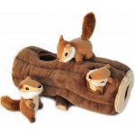 ZippyPaws Burrow Log with 3 Chipmunks 35,5 cm – Hledejceny.cz